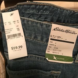 Woman brand new  Eddie Bauer Jeans